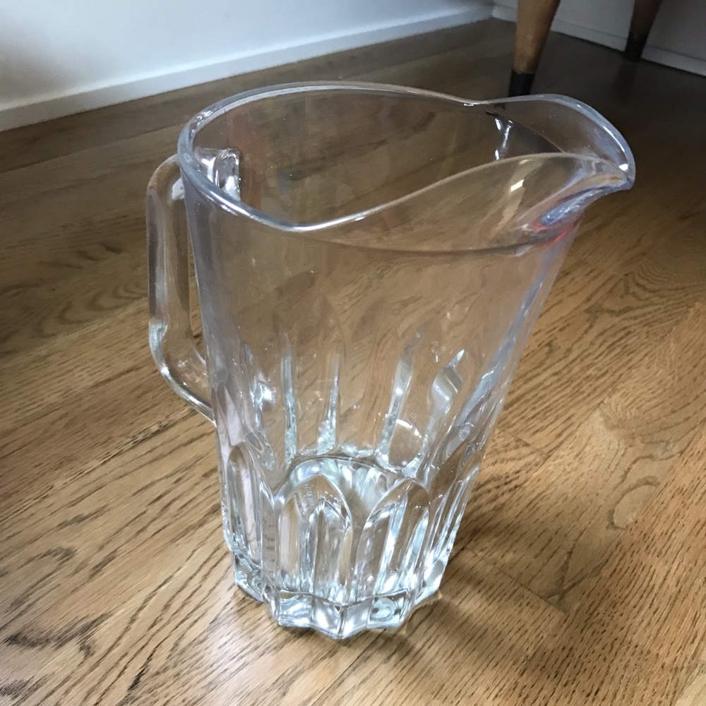 Glass picture or vase in EUC with original box.
